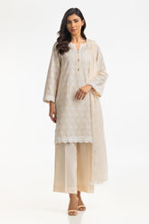 3PC Lawn Embroidered Suit IUSTKSD-570