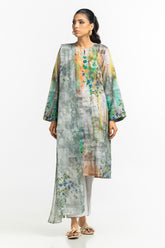 3PC Lawn Printed Suit IUSTKSD-516