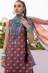 3 Piece Lawn Printed Unstitched Suit Cl-32450 A