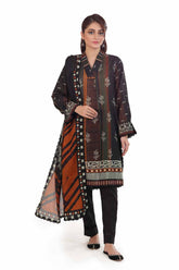 3 Piece Unstitched Printed Lawn Suit CA-42078