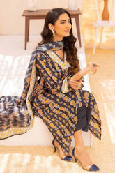 3 Piece Printed Lawn Unstitched Suit CL-32586 A