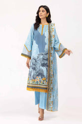 3 Piece Unstitched Corduroy Suit with Cotton Net Dupatta CD-42004