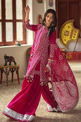 3 Piece Lacquer Printed Lawn Unstitched Suit CL-42008 B