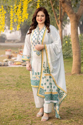 3 Piece Printed Lawn Unstitched Suit CL-42138 B