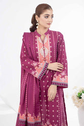 3 Piece Unstitched Printed Lawn Suit CLP-32242