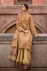 3 Piece Lawn Unstitched Foil Printed Suit CL-32445 A