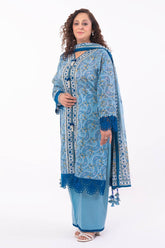 3 Piece Unstitched Printed Lawn Suit CL-52380 A