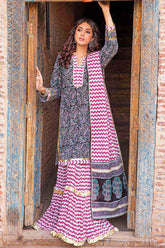 3 Piece Lawn Unstitched Printed Suit CL-32234 B