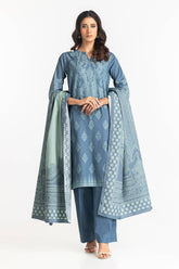 3 Piece Jacquard Suit IUSTKSD-325