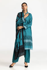 3 Piece Jacquard Suit IUSTKSD-331