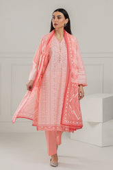 3 Piece Unstitched Lacquer Printed Lawn Suit CL-52179 A