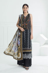 3 Piece Unstitched Printed Lawn Suit CL-52467