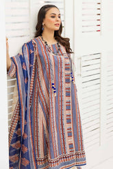3 Piece Printed Lawn Unstitched Suit CL-32585 B