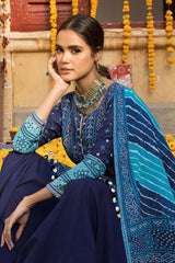 3 Piece Printed Lawn Unstitched Suit CL-42051 B