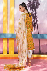3 Piece Embroidered Printed Lawn Unstitched Suit CL-32506