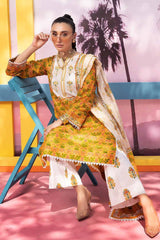 3 Piece Embroidered Printed Lawn Unstitched Suit CL-32506