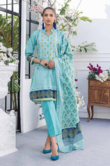 3 Piece Printed Lawn Unstitched Suit CL-42123 B