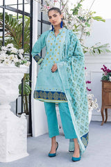 3 Piece Printed Lawn Unstitched Suit CL-42123 B
