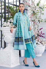 3 Piece Printed Lawn Unstitched Suit CL-42123 B