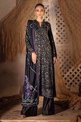 3 Piece Embroidered Karandi Unstitched Suit AY-32037
