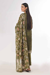 3 Piece Unstitched Printed Lawn Suit CLP-42154