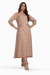2 Piece Linen Unstitched Suit WNST-32055