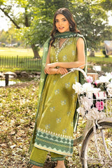 3 Piece Printed Lawn Unstitched Suit CL-32584 B