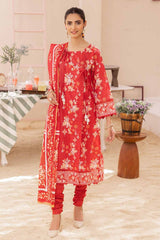 3 Piece Printed Lawn Unstitched Suit CL-32511 A