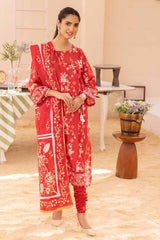 3 Piece Printed Lawn Unstitched Suit CL-32511 A