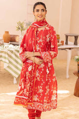 3 Piece Printed Lawn Unstitched Suit CL-32511 A