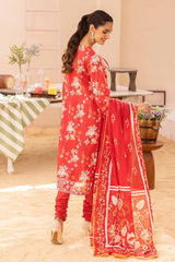 3 Piece Printed Lawn Unstitched Suit CL-32511 A