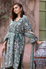 3 Piece Printed Lawn Unstitched Suit CL-32464 B