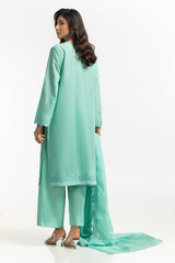 3PC Lawn Embroidered Suit IUSTKSD-547