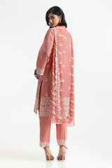3PC Lawn Embroidered Suit IUSTKSD-564