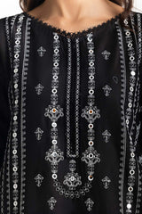3PC Lawn Embroidered Suit IUSTKSD-575