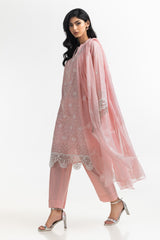 3PC Lawn Embroidered Suit IUSTKSD-593