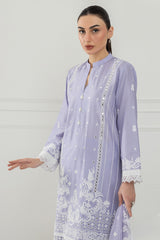 3PC Lawn Embroidered Suit IUSTKSD-562