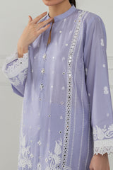 3PC Lawn Embroidered Suit IUSTKSD-562