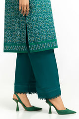 3PC Lawn Gold Printed Suit IUSTKSD-557