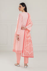 3PC Lawn Lacquer Printed Suit IUSTKSD-512