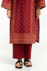 3PC Lawn Lacquer Printed Suit IUSTKSD-513