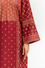 3PC Lawn Lacquer Printed Suit IUSTKSD-513