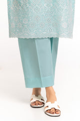3PC Lawn Schiffli Embroidered Suit IUSTKSD-604
