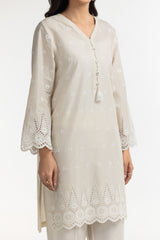 3PC Lawn Schiffli Embroidered Suit IUSTKSD-552