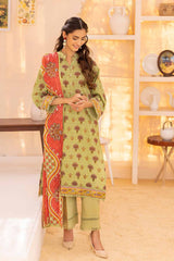3 Piece Printed Lawn Unstitched Suit CL-32364 B