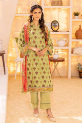 3 Piece Printed Lawn Unstitched Suit CL-32364 B