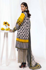 3 Piece Lawn Printed Unstitched Suit CL-32455
