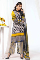 3 Piece Lawn Printed Unstitched Suit CL-32455