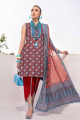3 Piece Lawn Printed Unstitched Suit Cl-32450 A
