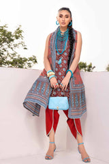 3 Piece Lawn Printed Unstitched Suit Cl-32450 A